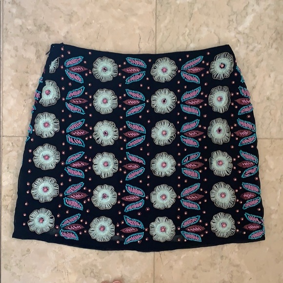Yumi Kim “Ana” Beaded Embroidered Mini Skirt - Picture 3 of 4